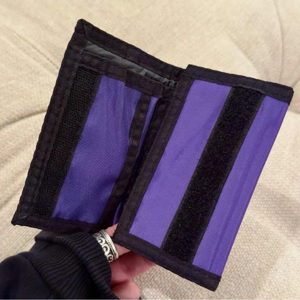 NFL Minnesota Vikings Y2K Retro Trifold Velcro Wallet